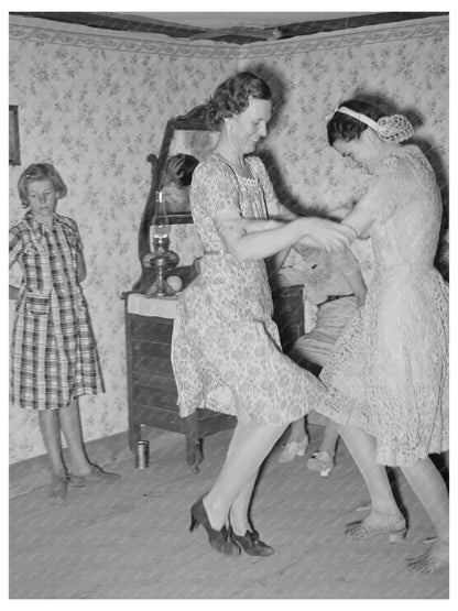 Dancers at Square Dance in Pie Town New Mexico June 1940