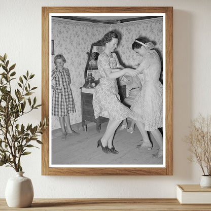 Dancers at Square Dance in Pie Town New Mexico June 1940