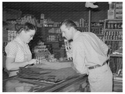 1940 Vintage Store Scene in Mogollon New Mexico