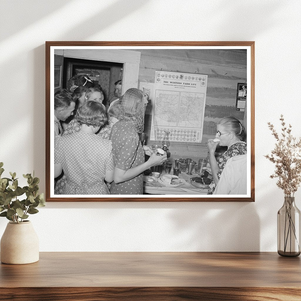 1940 Square Dance Gathering in Pie Town New Mexico