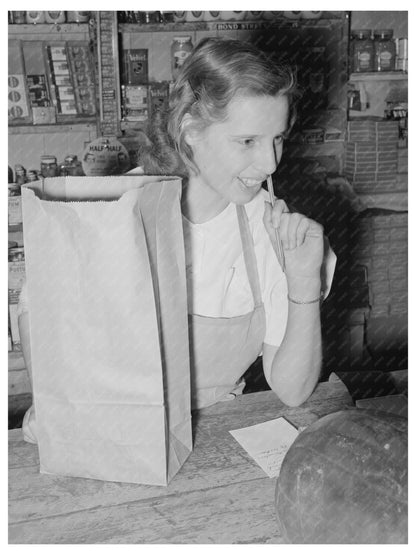 Mogollon New Mexico Commissary Clerk June 1940