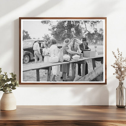 Dinner on the Grounds Pie Town New Mexico June 1944