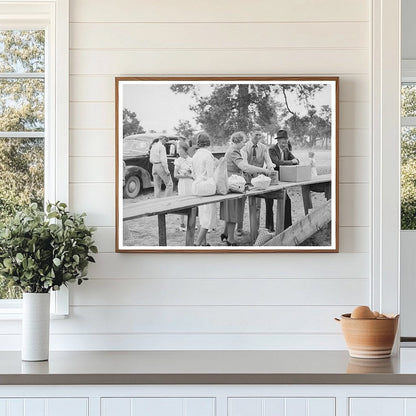 Dinner on the Grounds Pie Town New Mexico June 1944