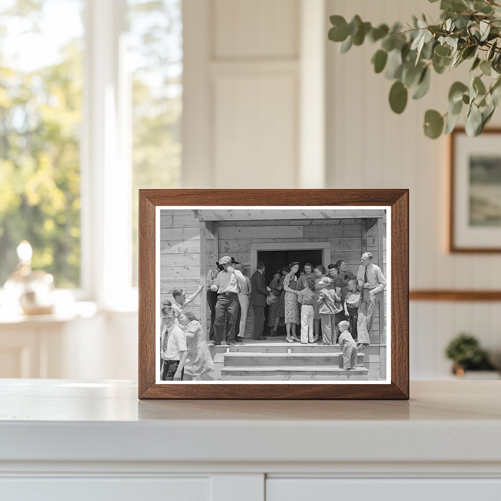 Pie Town New Mexico Community Gathering June 1940