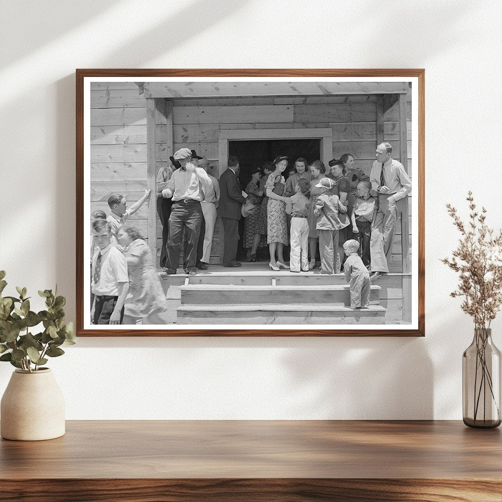 Pie Town New Mexico Community Gathering June 1940