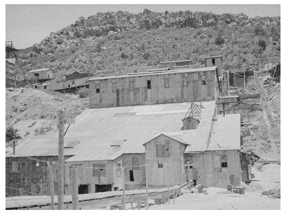 Mill at Gold Mine in Mogollon New Mexico June 1940