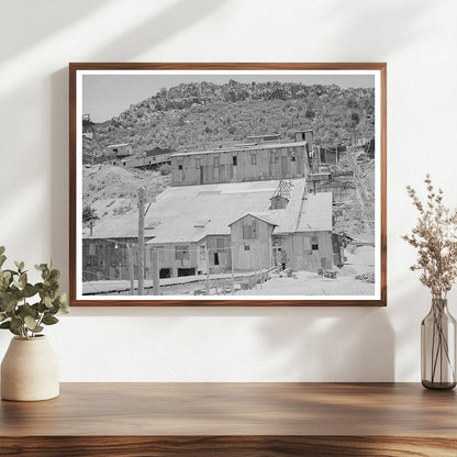 Mill at Gold Mine in Mogollon New Mexico June 1940
