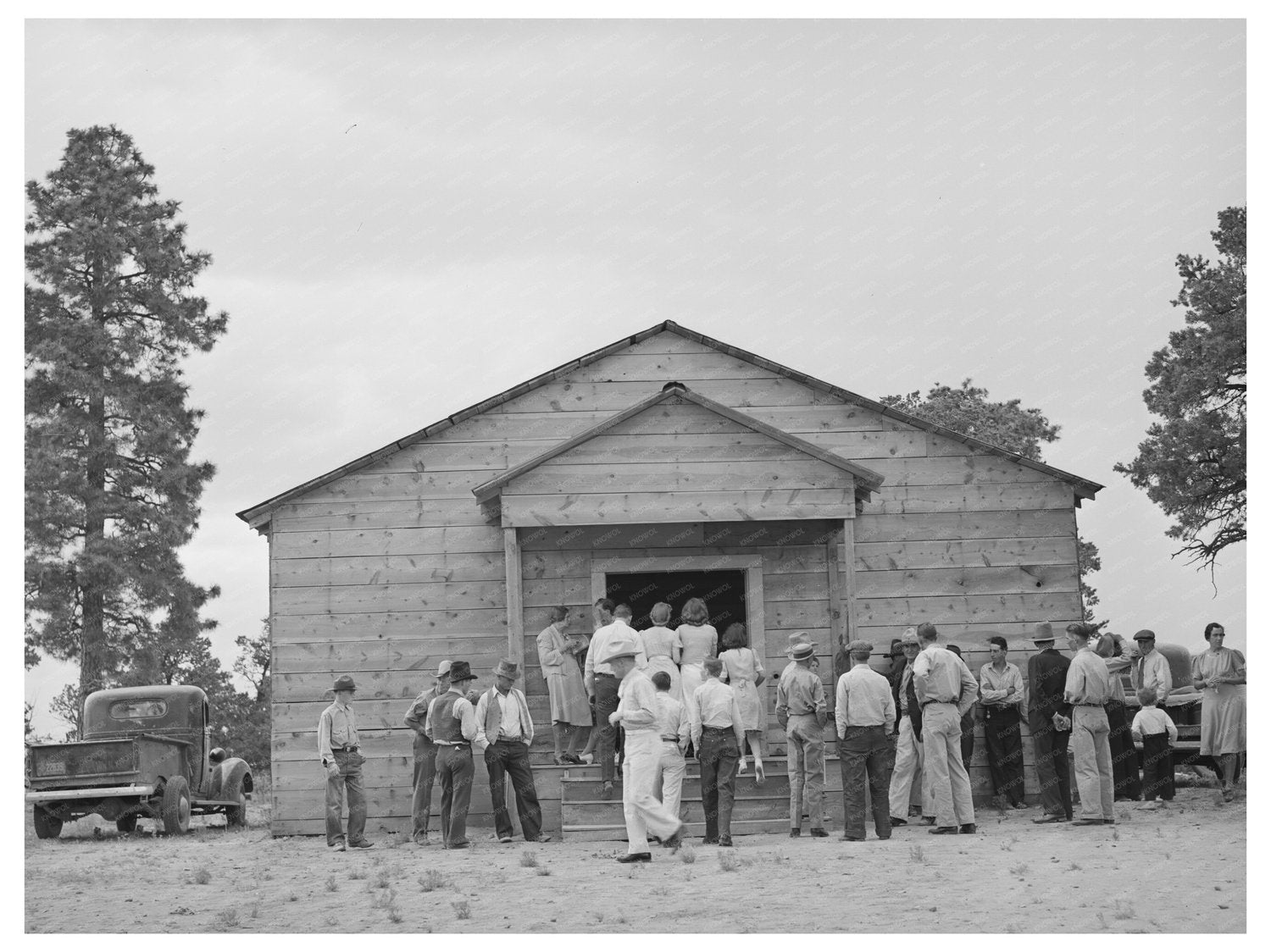 Community Sing in Pie Town New Mexico June 1940
