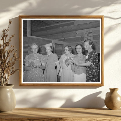 Ladies Quintette at Community Sing in Pie Town 1940