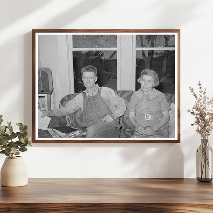 Mr and Mrs Craig at Home in Pie Town New Mexico 1940