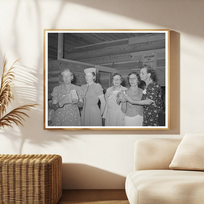 Ladies Quintette Performing at Community Sing in 1940