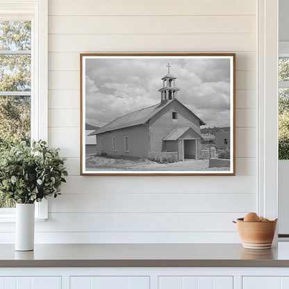 Catholic Church in Chamisal New Mexico July 1940