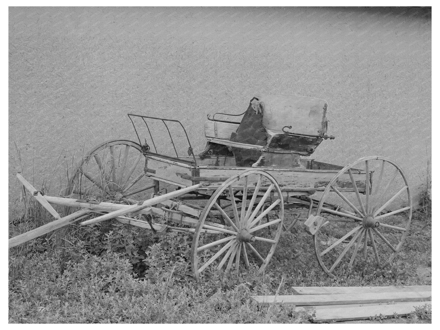 Vintage Runabout in Chamisal New Mexico 1940