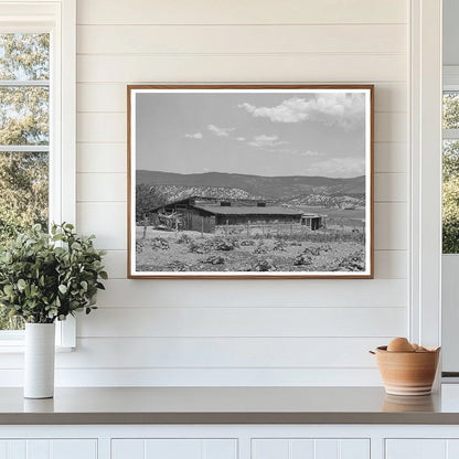 Hay and Cow Barn of Spanish-American Farmer 1940