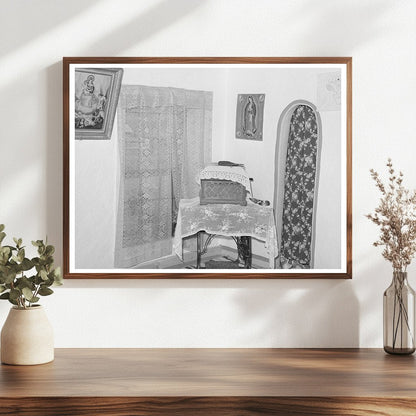 Spanish-American Farmers Home in Chamisal New Mexico 1940