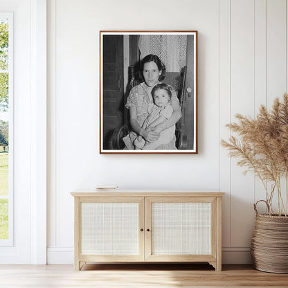 Matilda Lovato and Daughter Elsie Chamisal 1940 Portrait