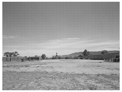 Garcia Colorado Houses July 1940 Historical Photograph