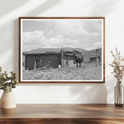 Barn on Spanish-American Farm Amalia New Mexico 1940