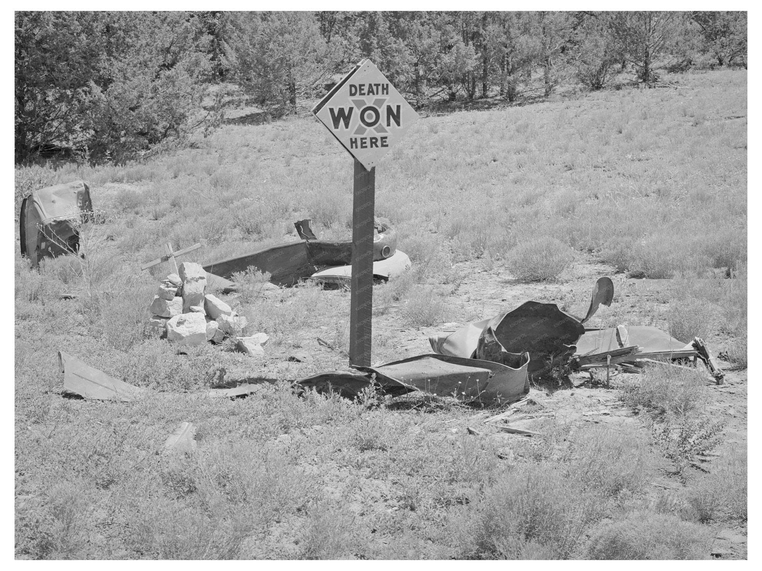 1940 Highway Accident Marker in Bernalillo County New Mexico