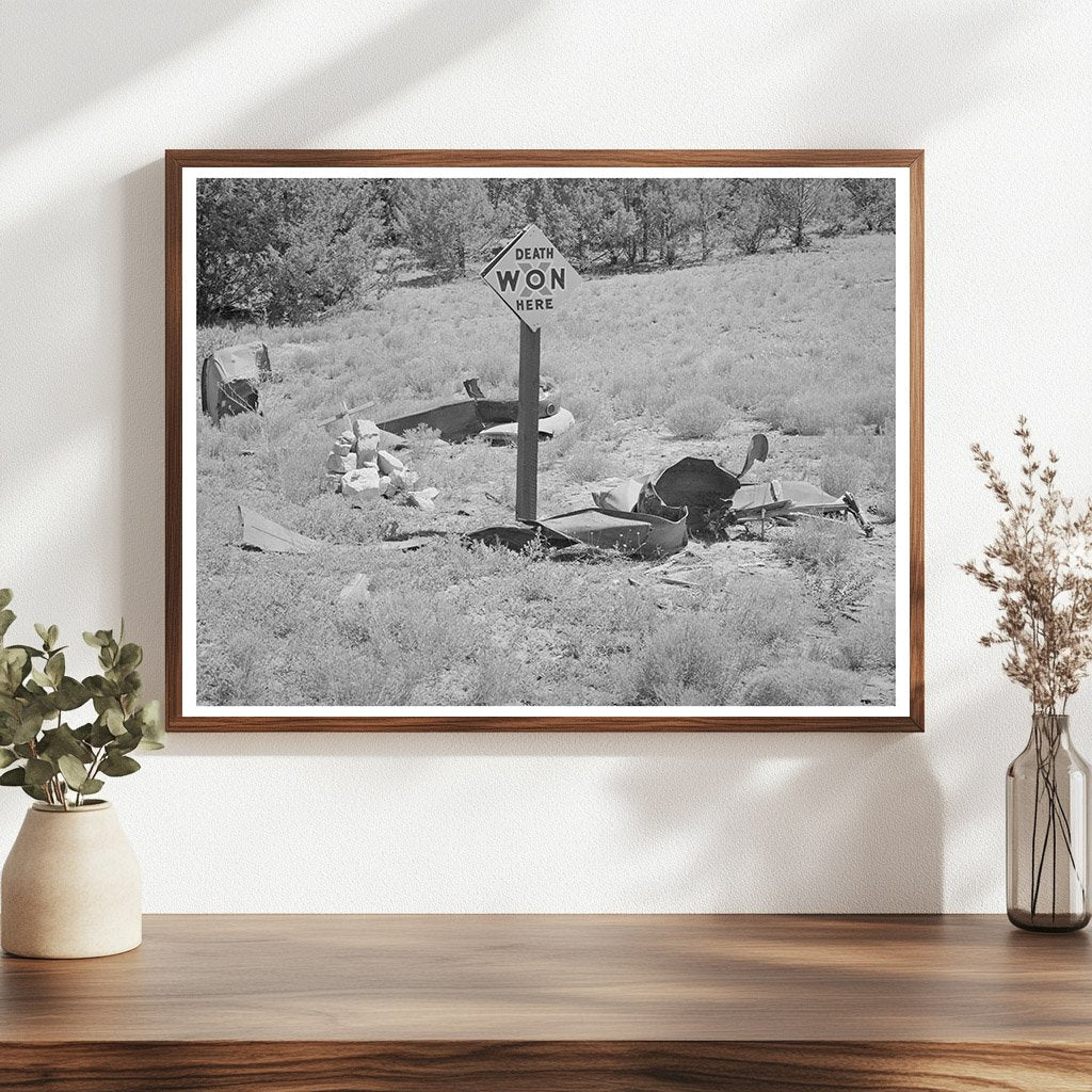 1940 Highway Accident Marker in Bernalillo County New Mexico