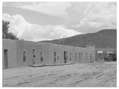Vintage 1940 Adobe Dwellings in Costilla New Mexico