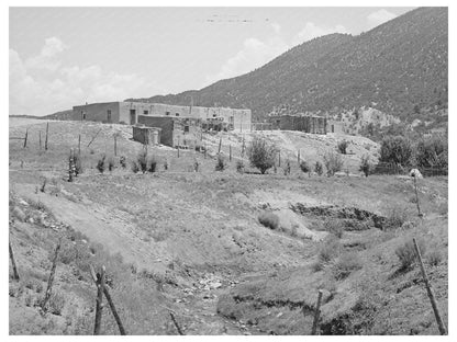Spanish-American Farmstead in Amalia New Mexico 1940