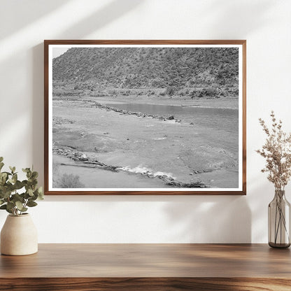 Rio Grande Diversion Dam Taos County New Mexico 1940
