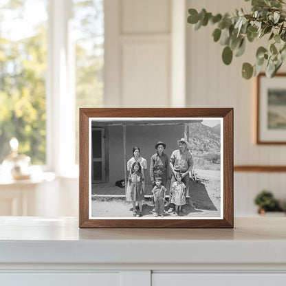 Spanish-American Farm Family in Amalia New Mexico 1940