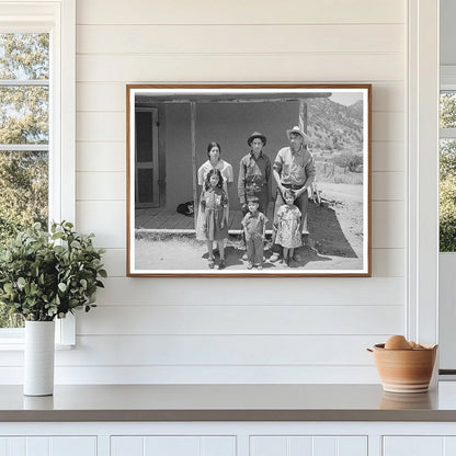 Spanish-American Farm Family in Amalia New Mexico 1940