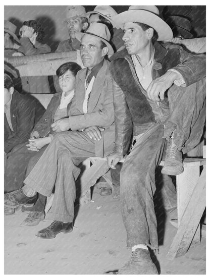 Spanish-American Farmers at Community Event Penasco 1940