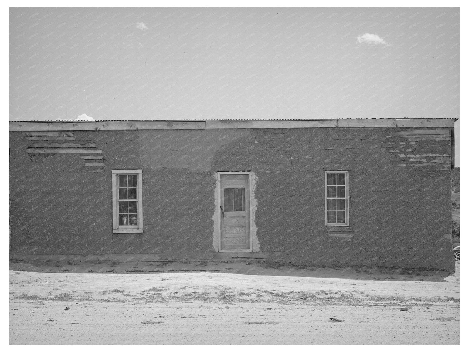 Spanish-American House in Penasco New Mexico 1940