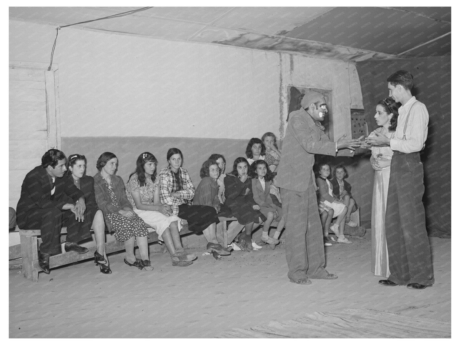 Spanish-American Show in Penasco New Mexico July 1940