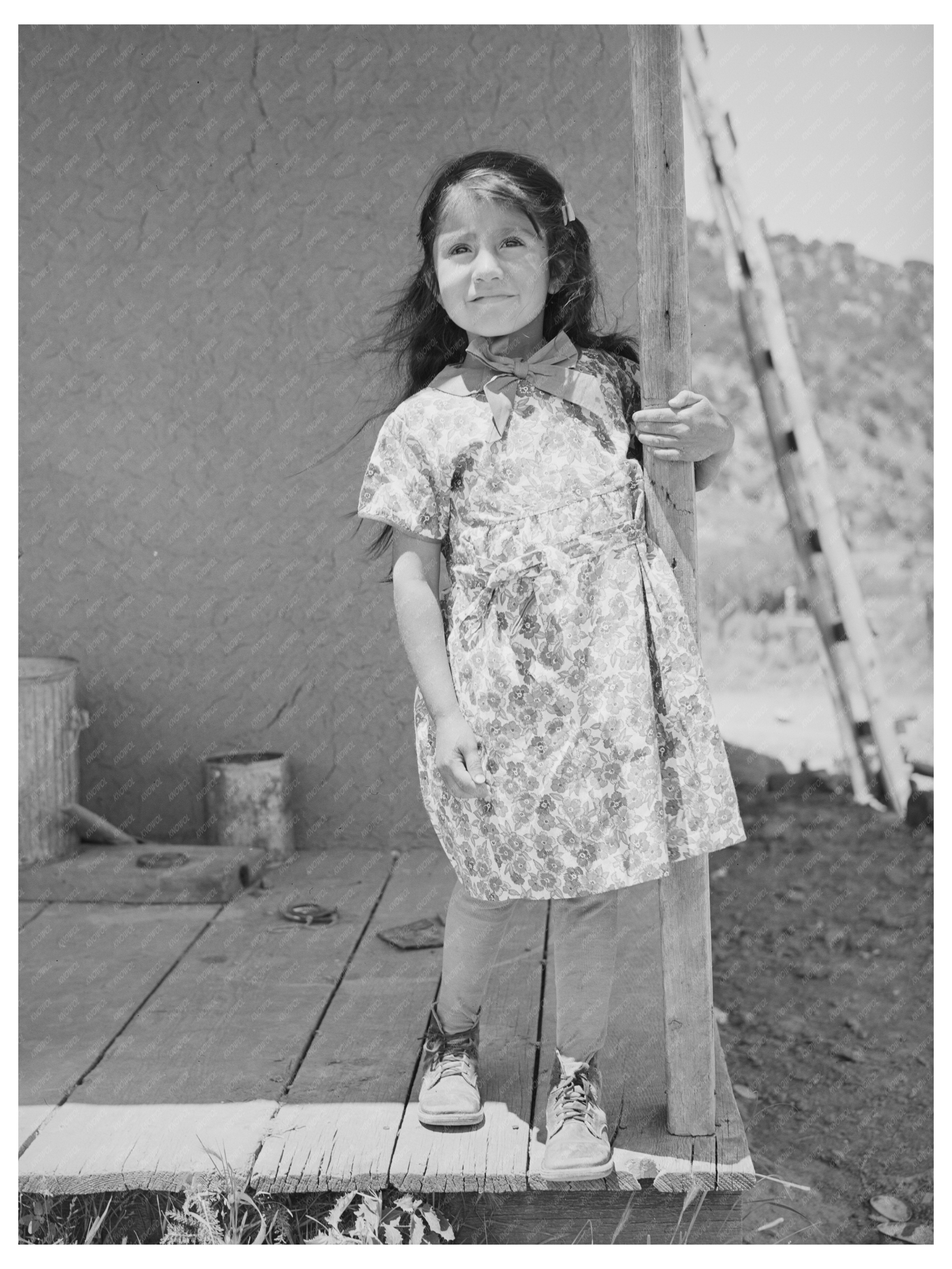 Spanish-American Child Amalia New Mexico July 1940