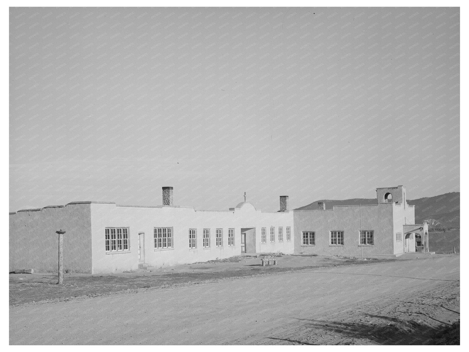 Grade School in Penasco New Mexico July 1940