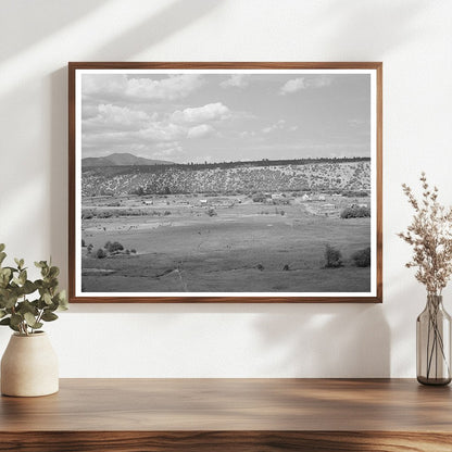 Rodarte Village New Mexico July 1940 Vintage Photo