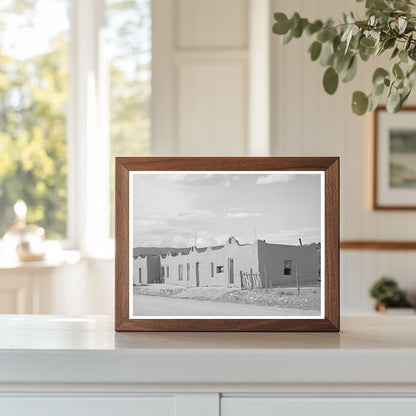 Adobe House in Penasco New Mexico July 1940