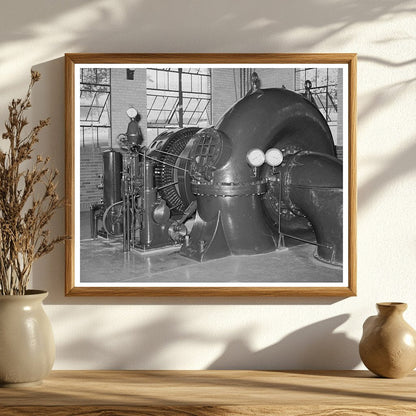 Logan Utah Hydroelectric Plant Historical Photo 1940