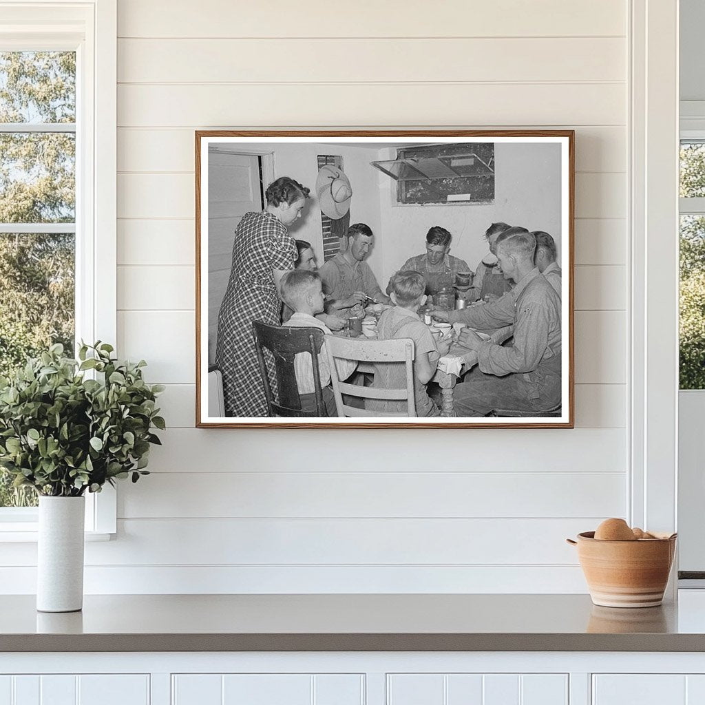 Mormon Farmers Noonday Dinner Box Elder County 1940