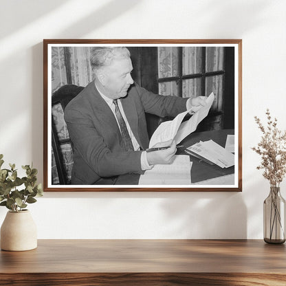 Mendon Utah Mayor Vintage Photo August 1940