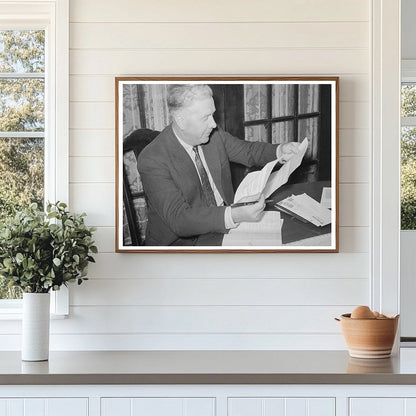 Mendon Utah Mayor Vintage Photo August 1940