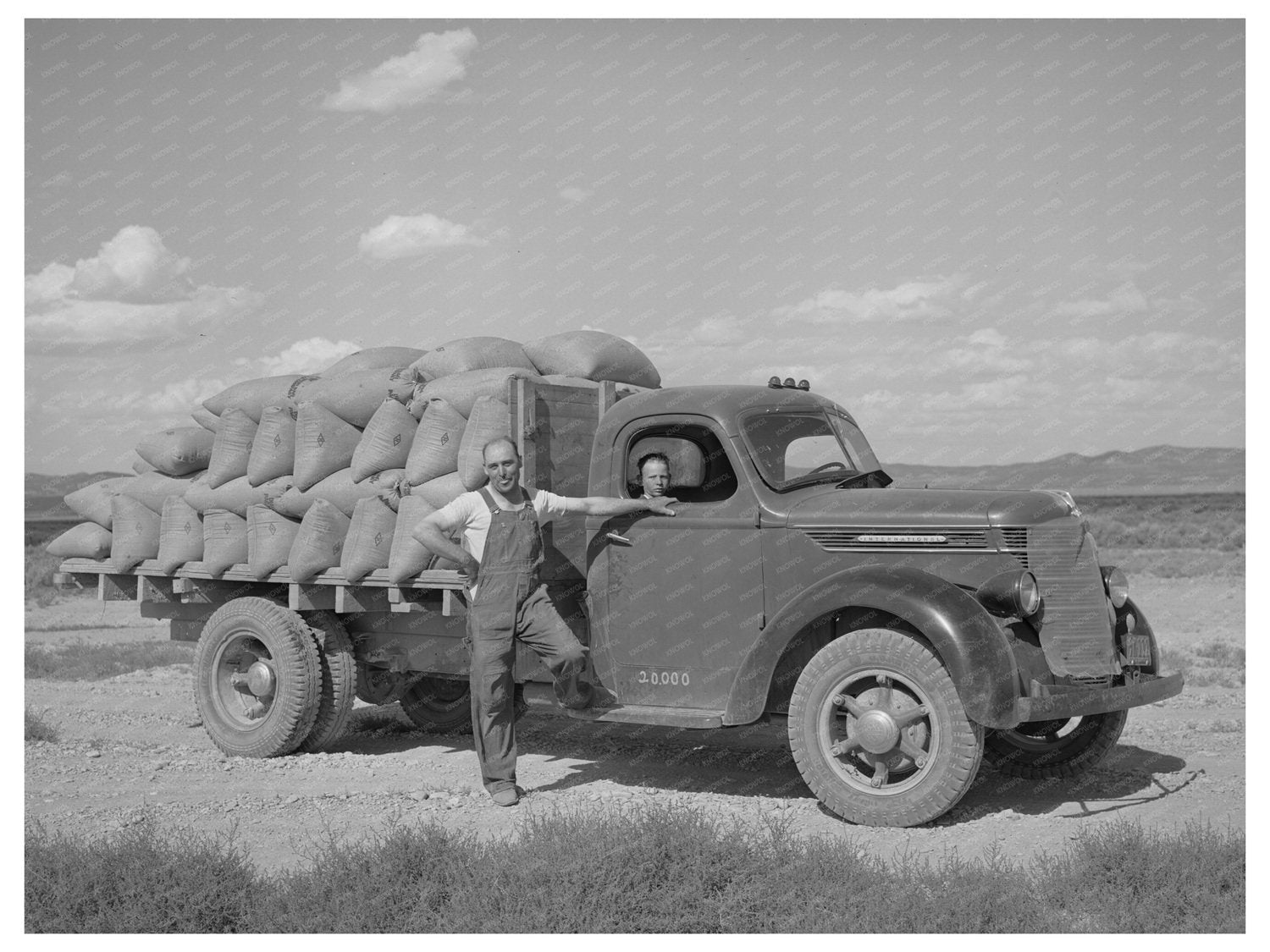 Cooperative Truck by Farm Security Administration 1940