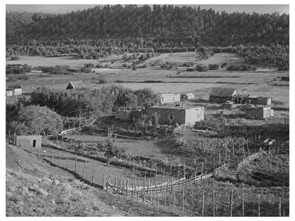 Spanish-American Farmstead Llano de San Juan 1940
