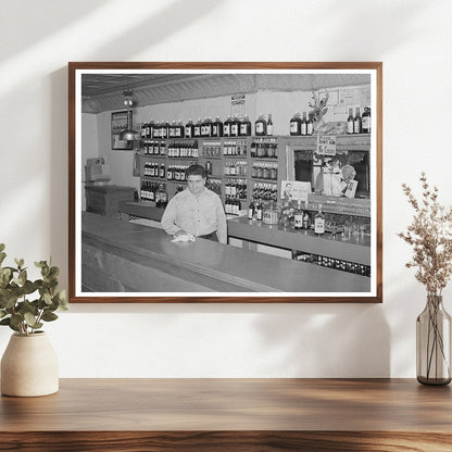 Barkeeper in Penasco New Mexico August 1940