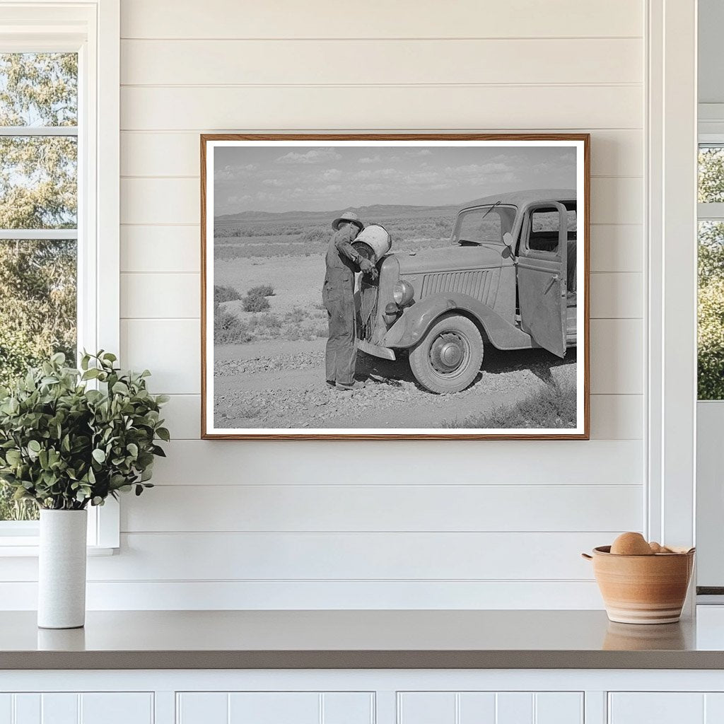 Box Elder County Utah Rural Scene August 1940 Image