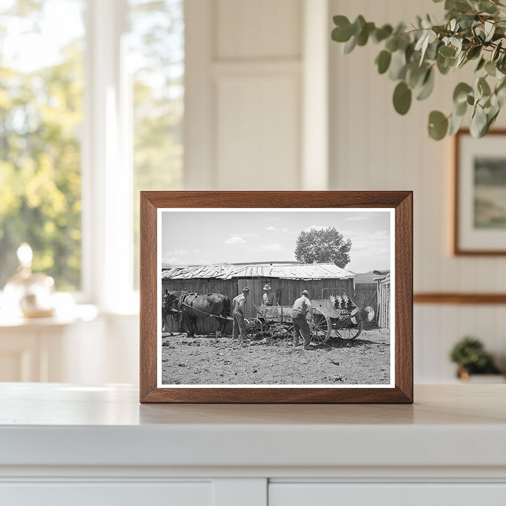 Farm Security Administration Manure Spreader 1940 Utah