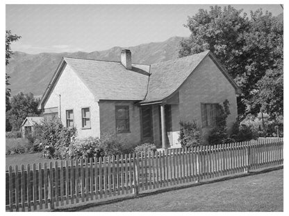 Historical Scene from Mendon Utah August 1940