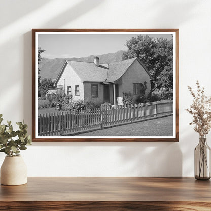 Historical Scene from Mendon Utah August 1940