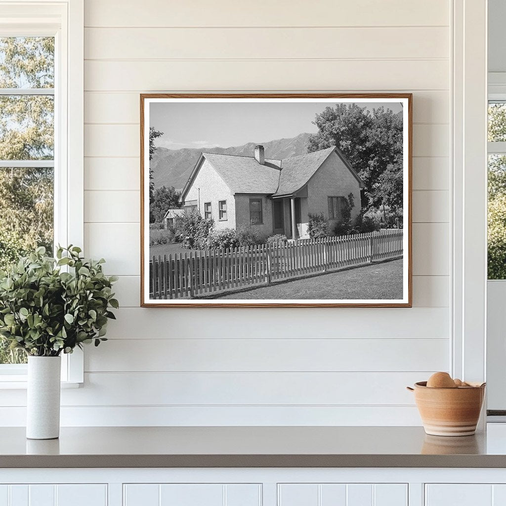 Historical Scene from Mendon Utah August 1940