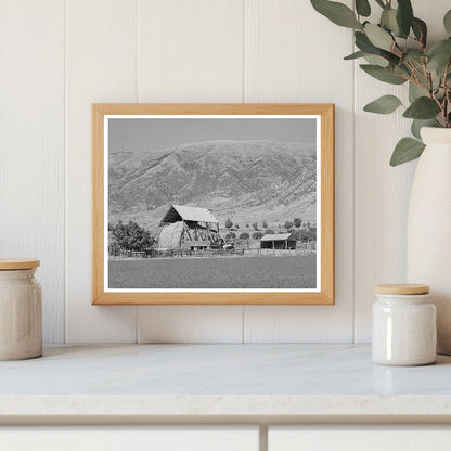 Vintage Hay Barn in Box Elder County Utah 1940