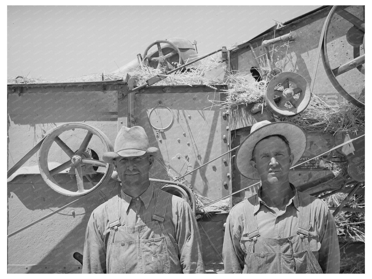 Farm Security Administration Cooperative Thresher Utah 1940